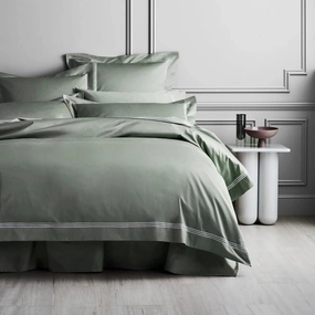 1200TC Palais Lux Dew Quilt Cover by Sheridan