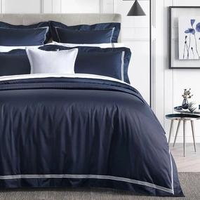 1200TC PALAIS LUX Midnight Quilt Cover by Sheridan