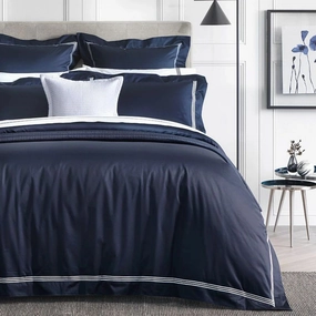 1200TC PALAIS LUX Midnight Quilt Cover by Sheridan