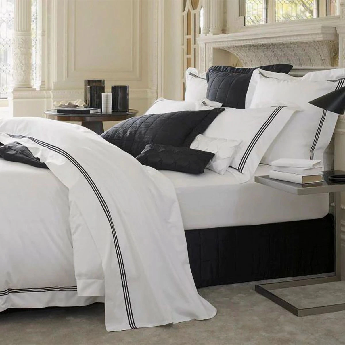 1200TC Palais Midnight Quilt Cover by Sheridan