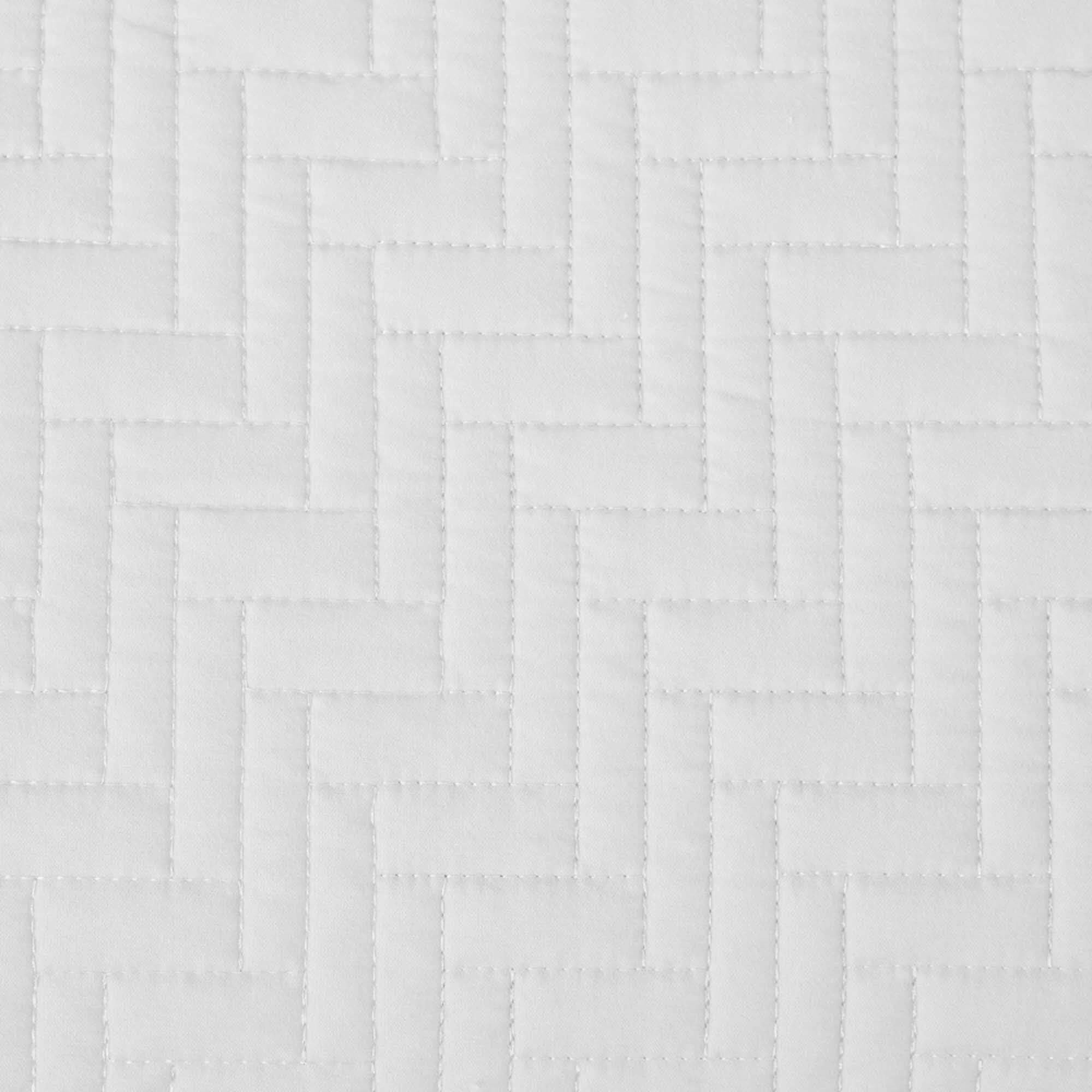 3-Piece Herringbone Stitched Quilt - Louise Collection