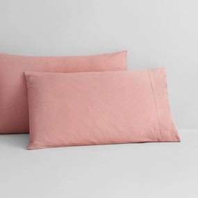 Abbotson Granita Linen Standard Pillowcase Pair by Sheridan