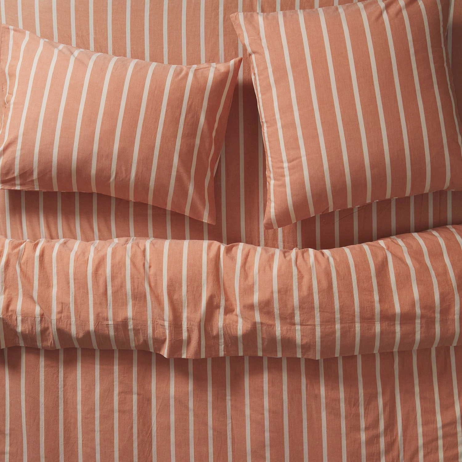 Abrielle Cotton Quilt Cover - Crème Caramel