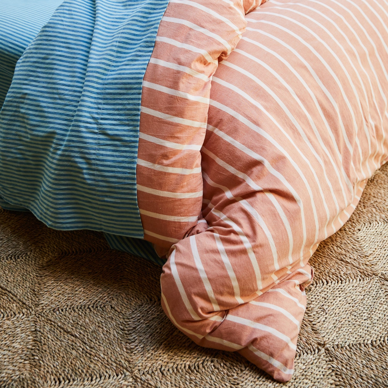 Abrielle Cotton Quilt Cover - Crème Caramel