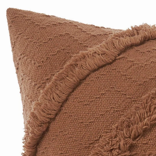 Adalyn Pecan 50 x 50cm Cushion by Linen House