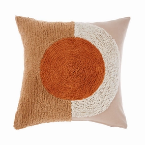 Aida Coral 48 x 48cm Cushion by Linen house
