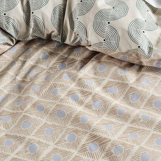 Aida Sky Quilt Cover Set by Linen House