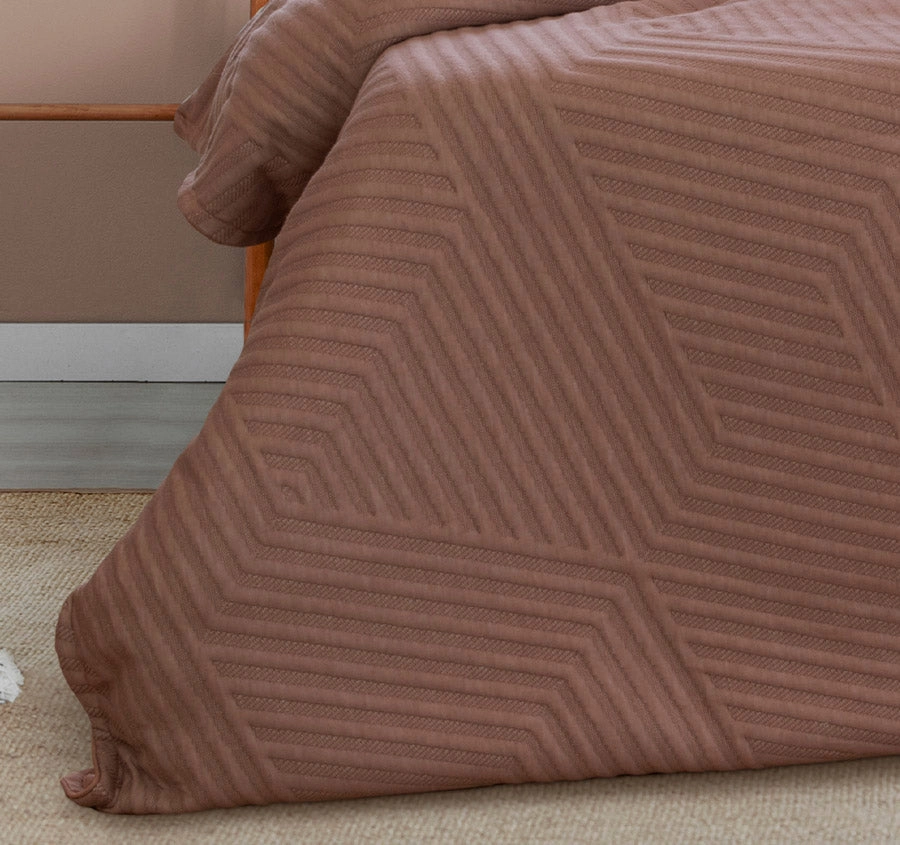 Alton Quilt Cover Set Range Burlwood