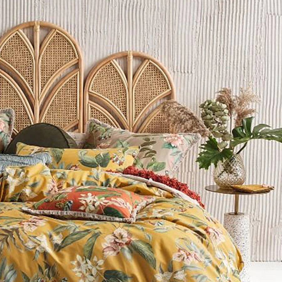 Anastacia Chai Quilt Cover Set by Linen House