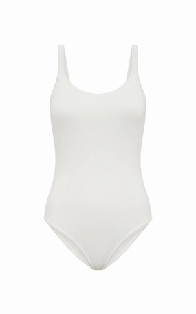 Anjea Knit Body in Ivory Silk