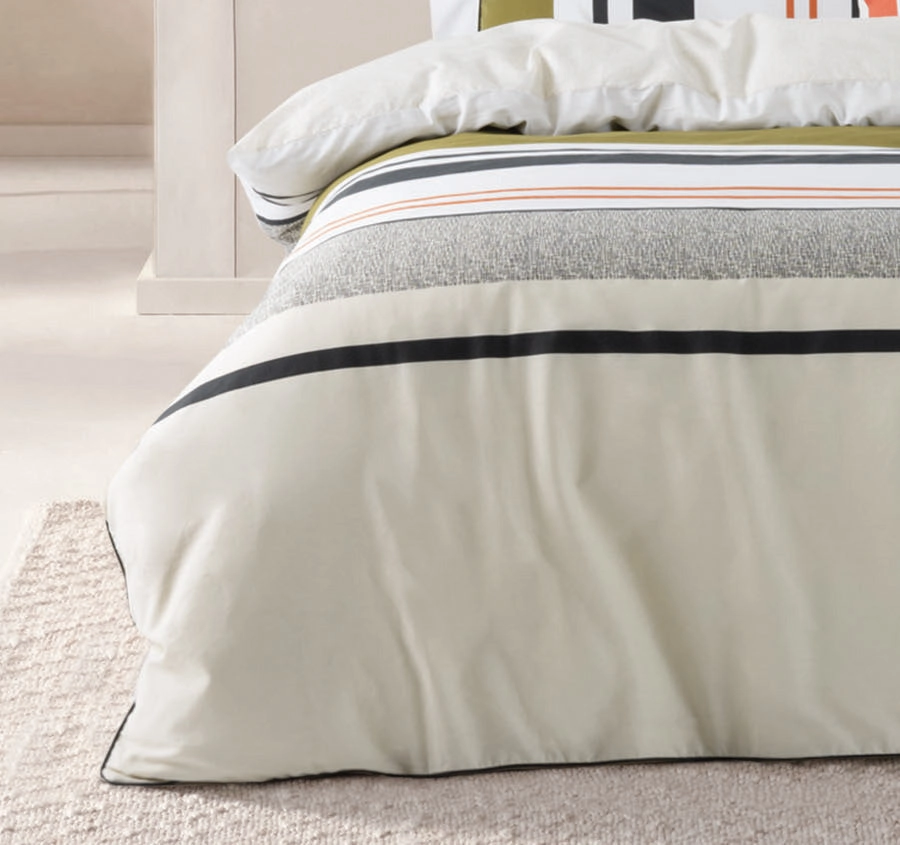 Arden Quilt Cover Set Range Grey