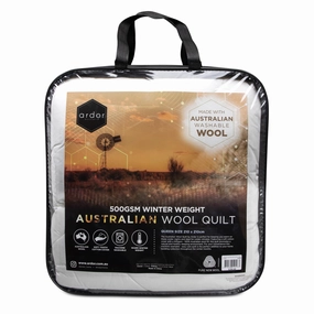 Ardor Home Washable Wool Quilt 500GSM