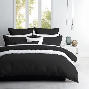 Ascot Granite Quilt Cover Set by Logan & Mason Platinum