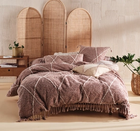 Asha Quilt Cover Set Range Dusk