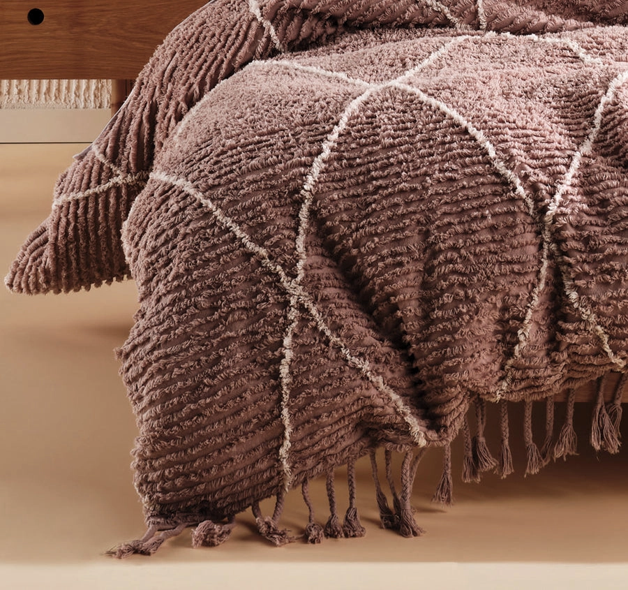 Asha Quilt Cover Set Range Dusk