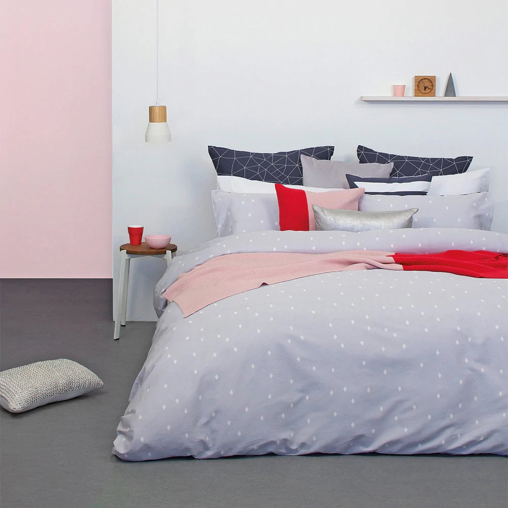 Aster Quilt Cover Set by Bambury