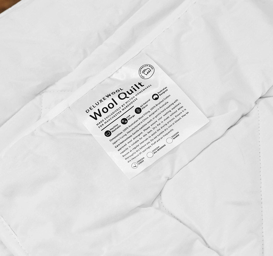 Australian Wool Light 150GSM Quilt Range