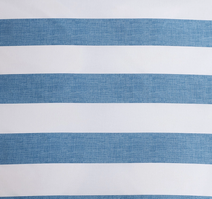 Awning Stripe Quilt Cover Set Range Blue