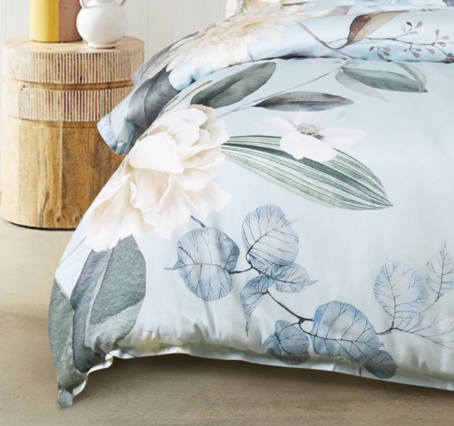 Azura Quilt Cover Set Range Blue