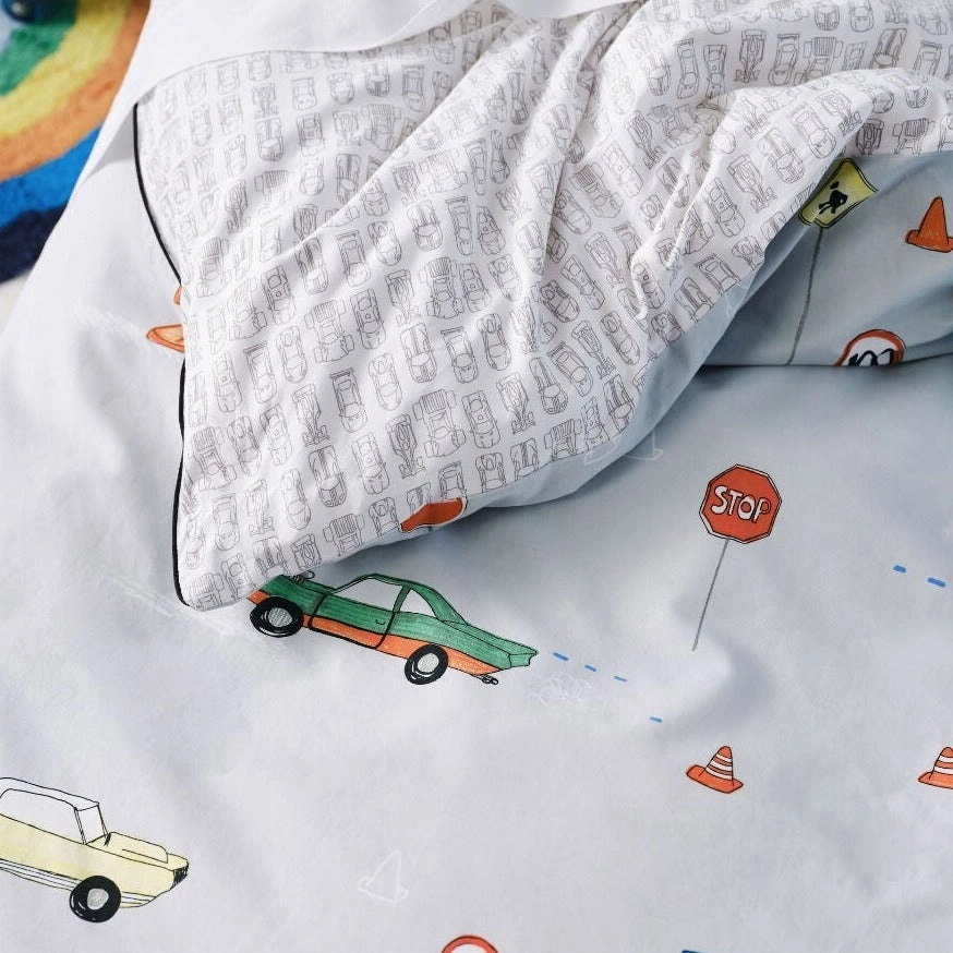 Back Street Bandits Quilt Cover Set by Hiccups