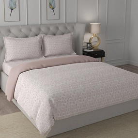 Backyard Patio Orion Summer AC Quilt/Quilted Bed Cover/Comforter Brown