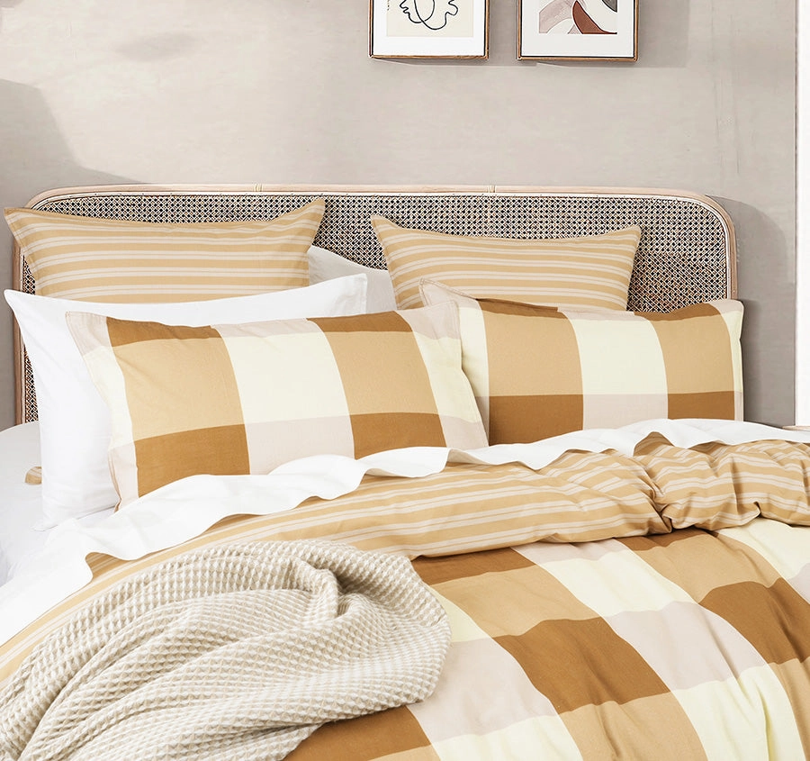 Berlin Checks Quilt Cover Set Range