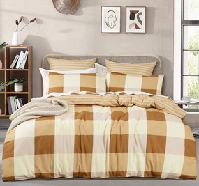 Berlin Checks Quilt Cover Set Range