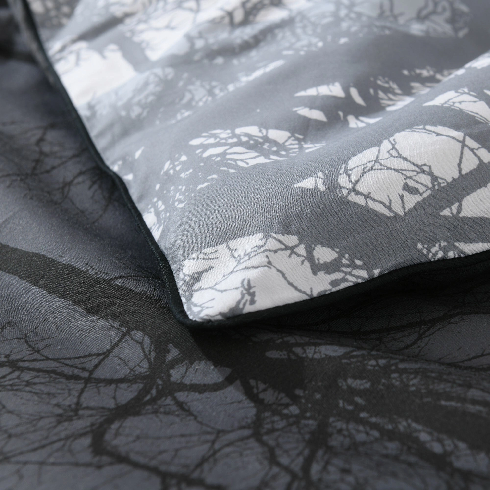 Bianca Buck Quilt Cover Set Grey