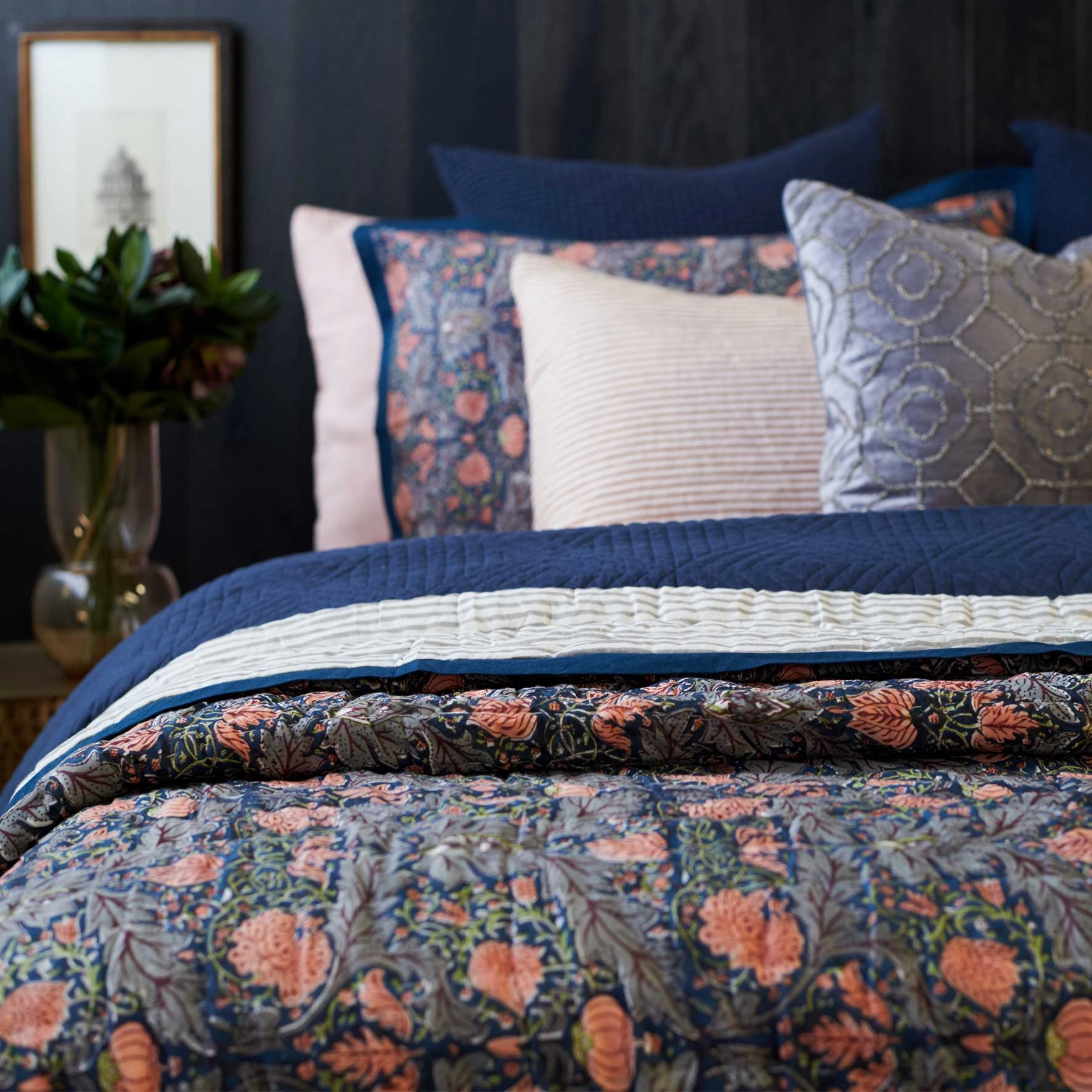 Bloom Cotton Coverlet Set