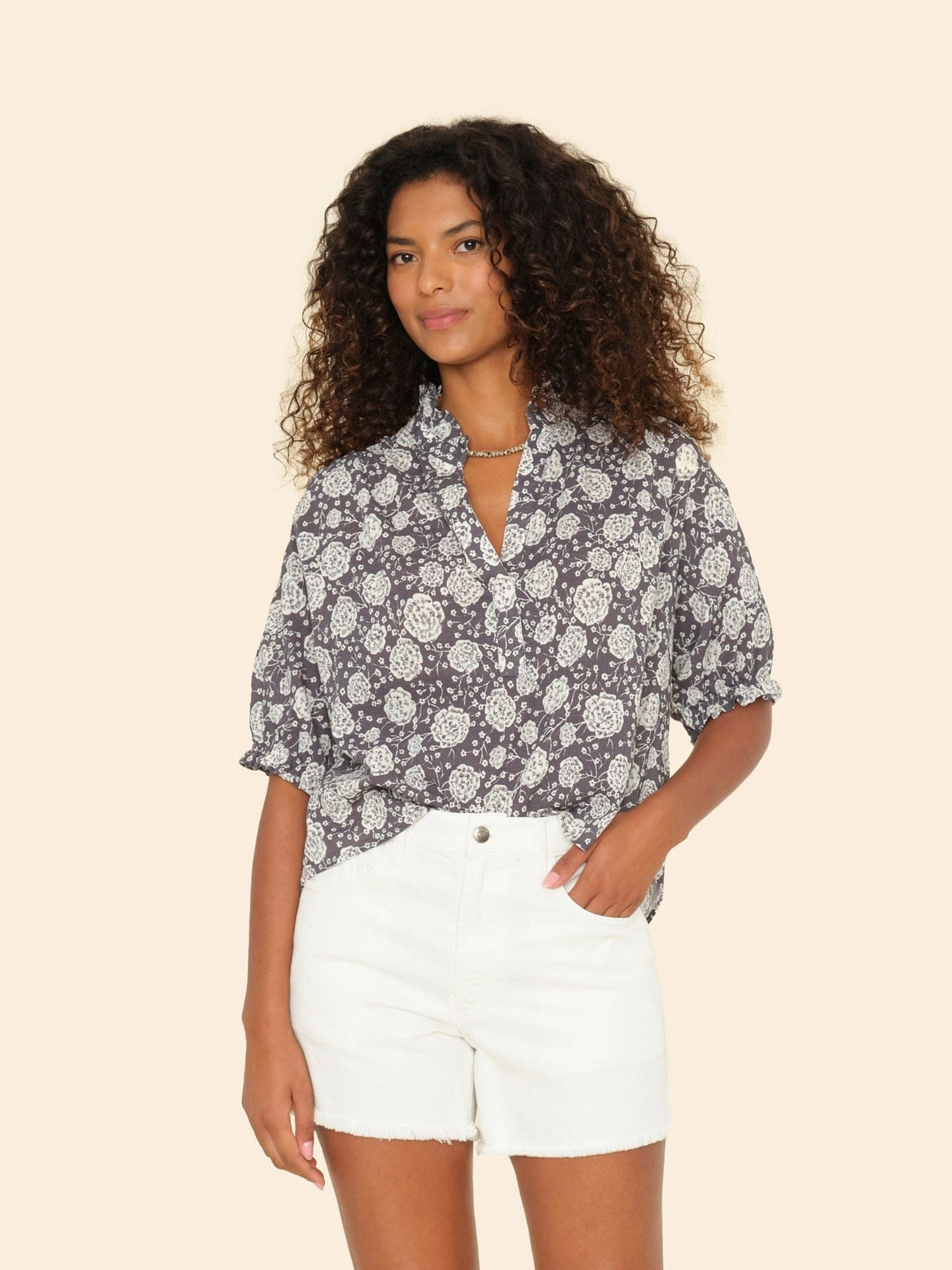 Blouse X5igp002 Cam X5igp002 Smokey-Gray