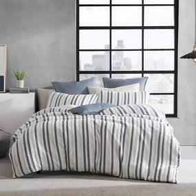 Boston White Quilt Cover Set by Logan and Mason Platinum