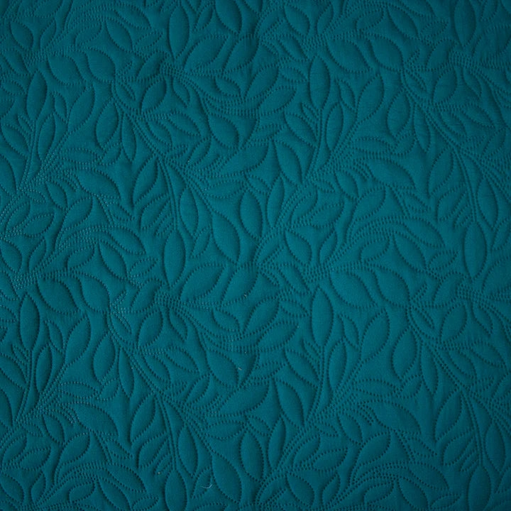 Botanica Teal Coverlet Set By Bambury