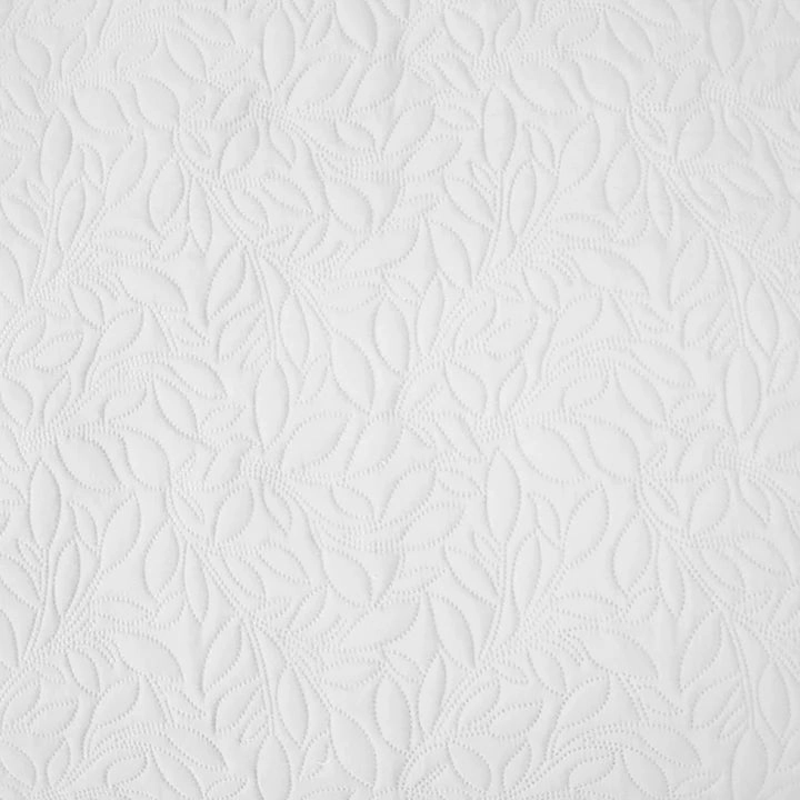 Botanica White Coverlet Set By Bambury