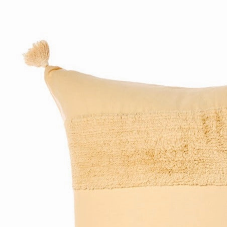 Briony Lemon European Pillowcase by Linen House