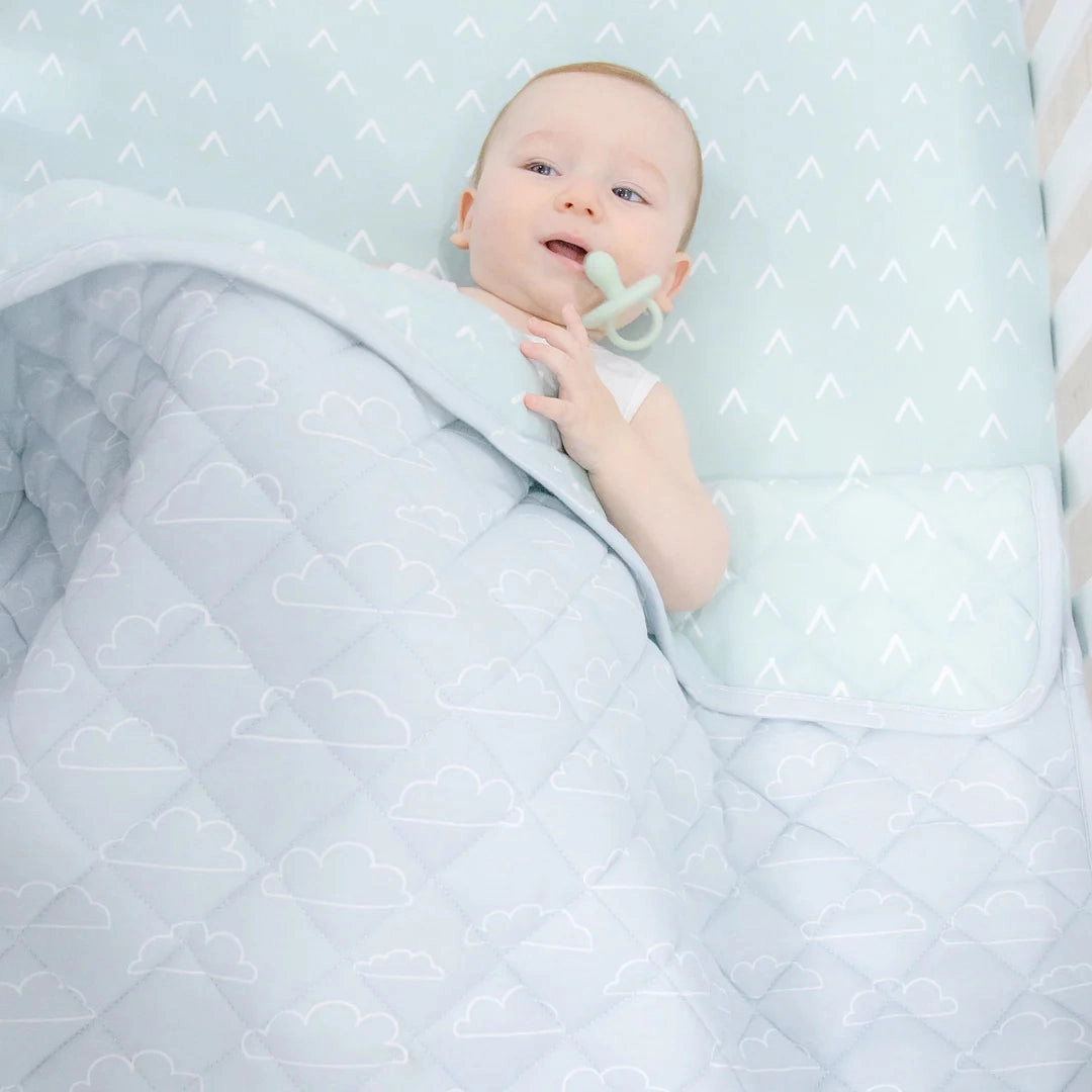 Bubba Blue Reversible Cot Quilt