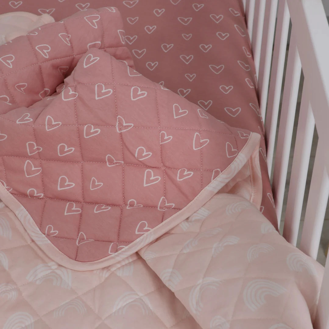 Bubba Blue Reversible Cot Quilt