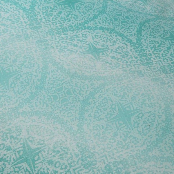 Byron Aqua European Pillowcases Pair by Logan & Mason