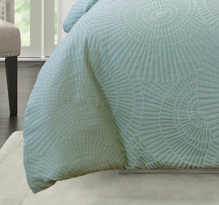 Byron Quilt Cover Set Range Sage
