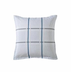 Charlie Black European Pillowcase by Logan and Mason