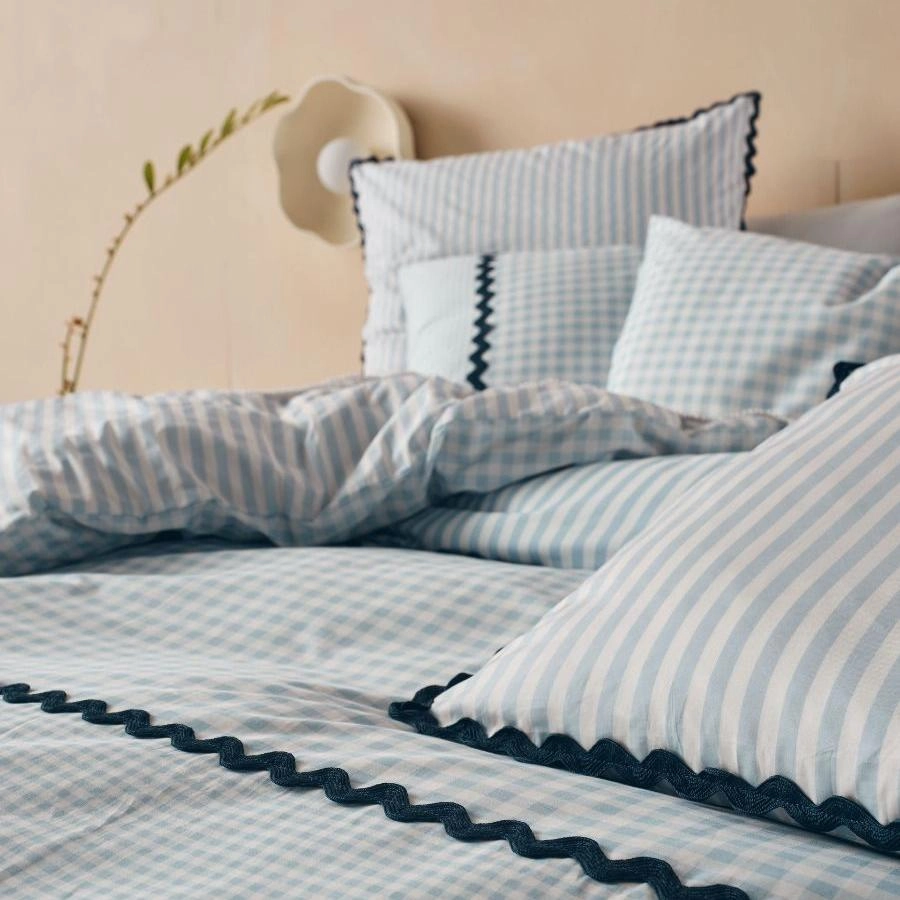 Chica Blue Cover Set by Linen House