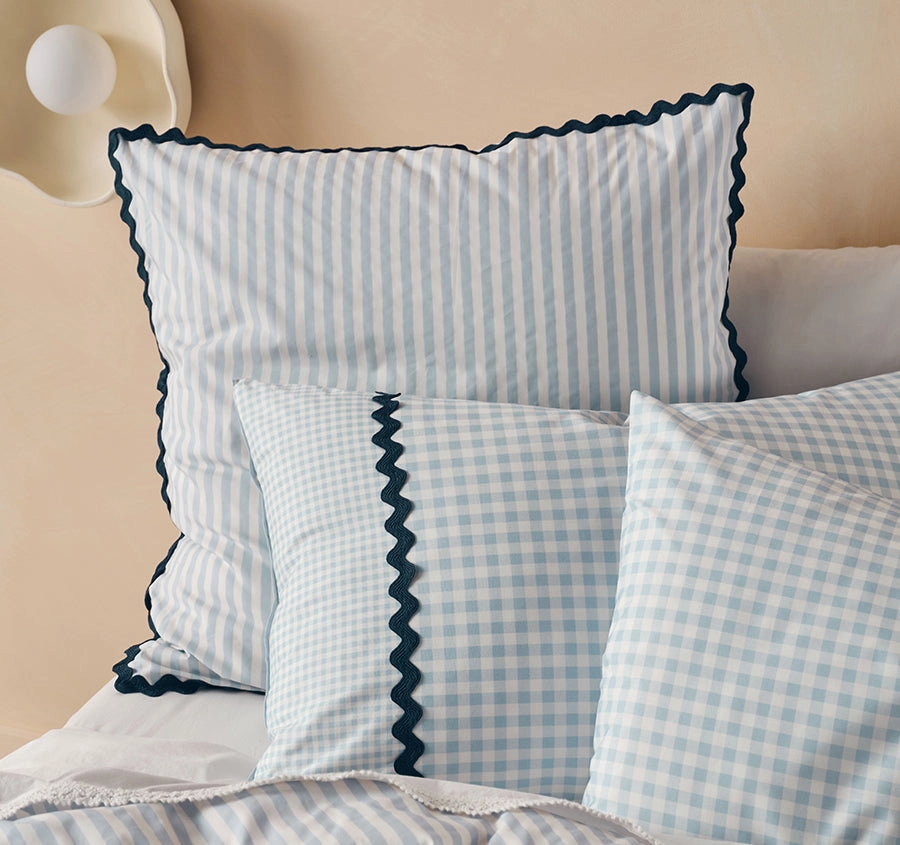 Chica Quilt Cover Set Range Blue