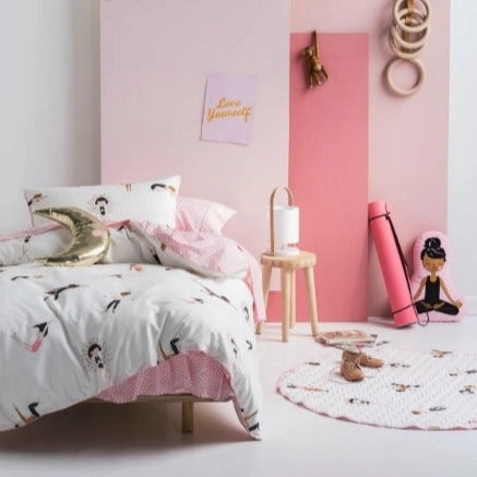 Childs Pose Quilt Cover Set by Hiccups