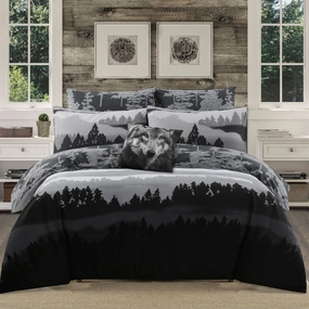 Colorado 6 Piece Quilt cover Set/ Bed Pack by Bianca