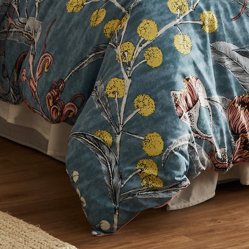 Coonawarra Green Quilt Cover Set by Logan & Mason