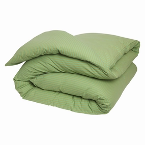 Cordell Cotton Quilt Cover - Emerald