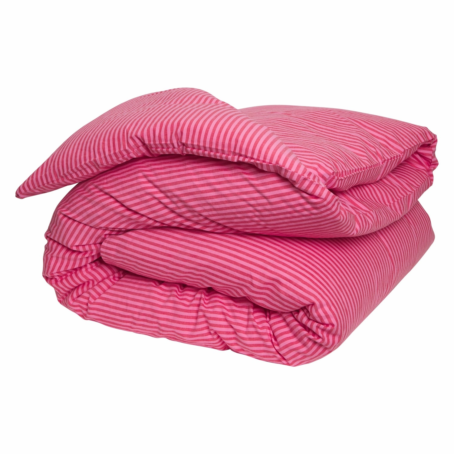 Cordell Cotton Quilt Cover - Scarlet