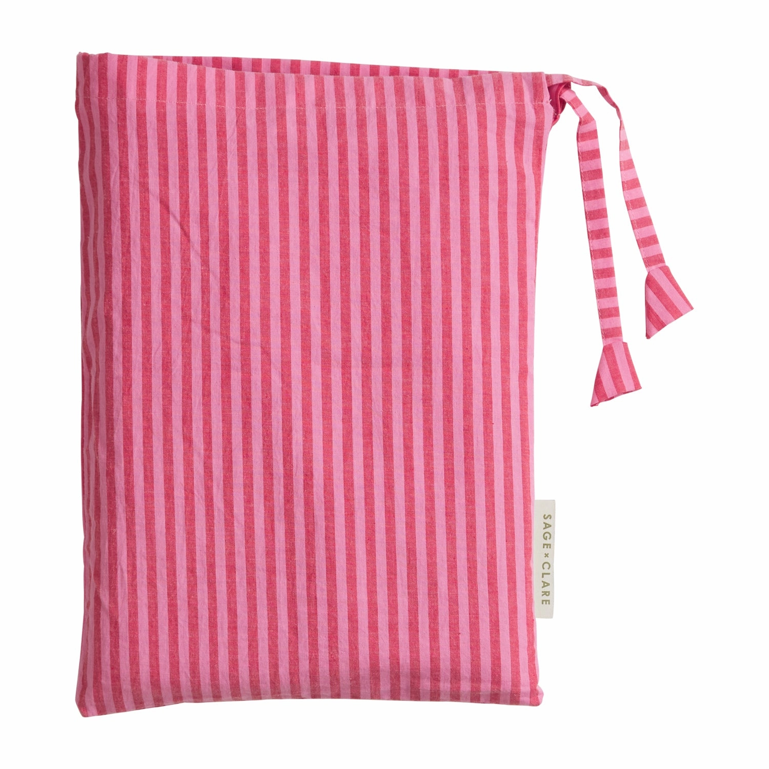 Cordell Cotton Quilt Cover - Scarlet