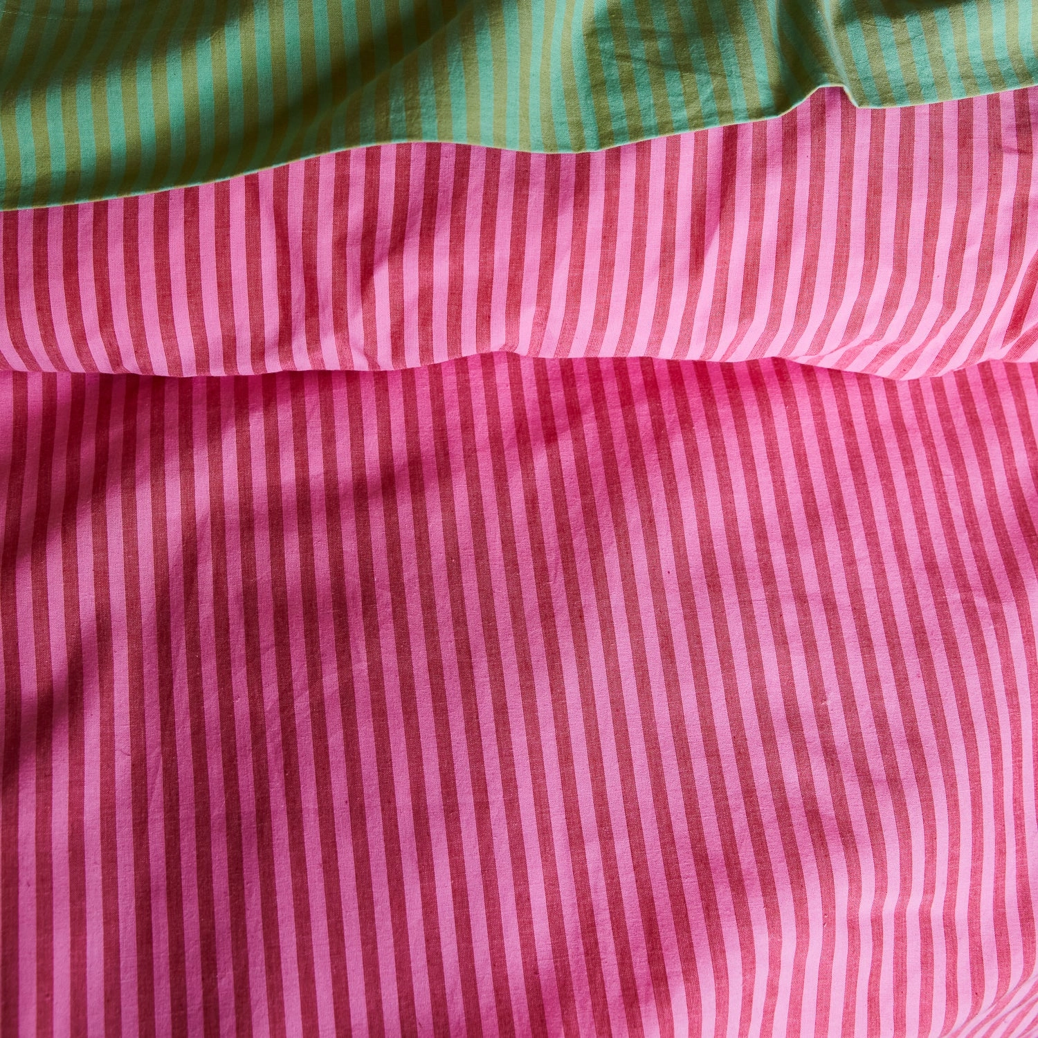 Cordell Cotton Quilt Cover - Scarlet