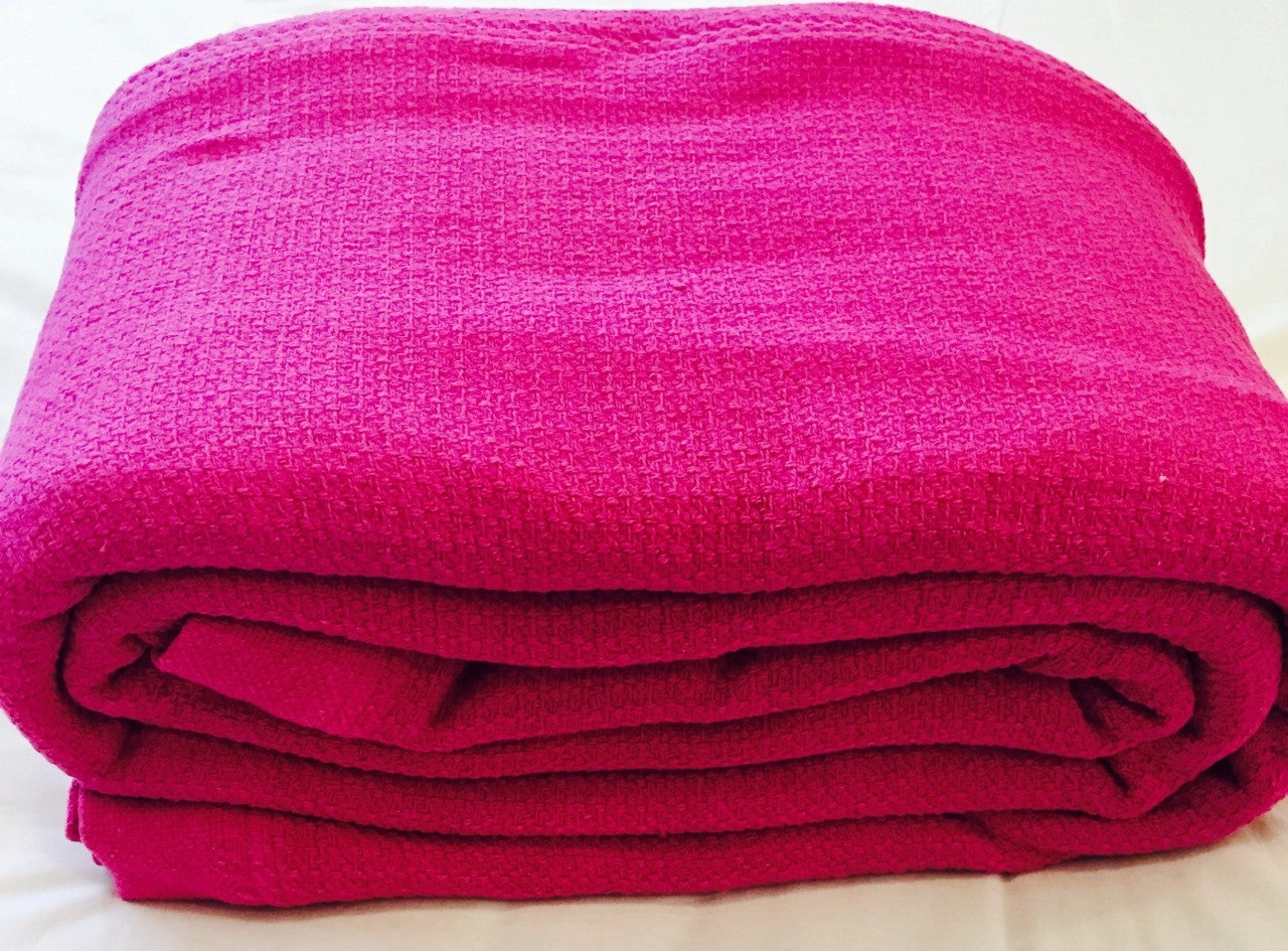 Cotton Blankets - Mystic Blue