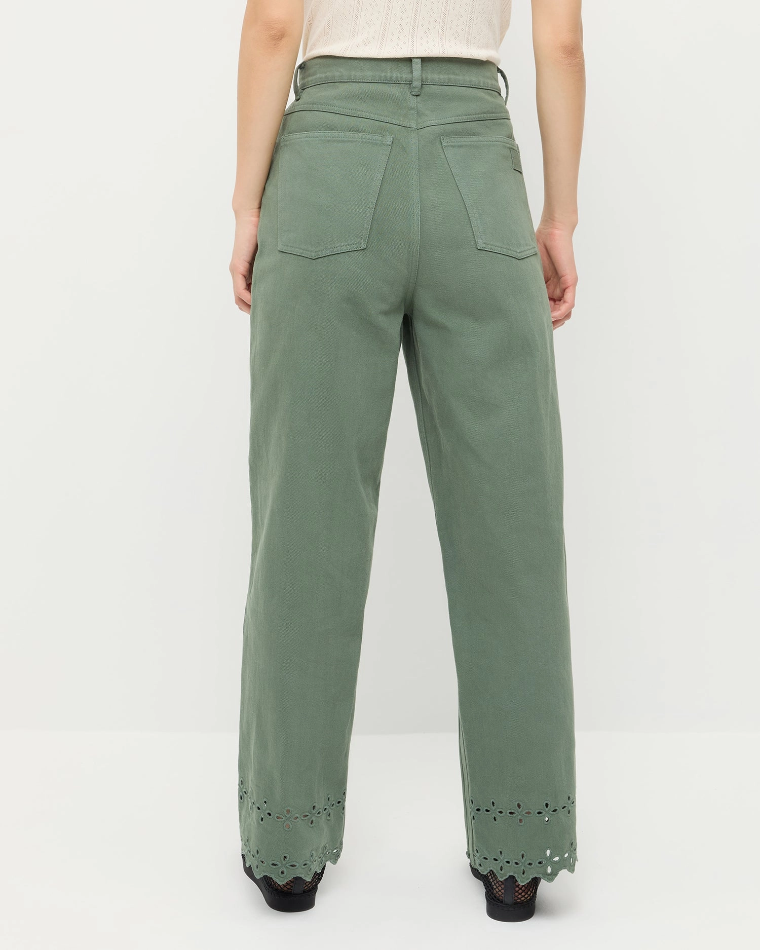 Demi Embroidered Pant